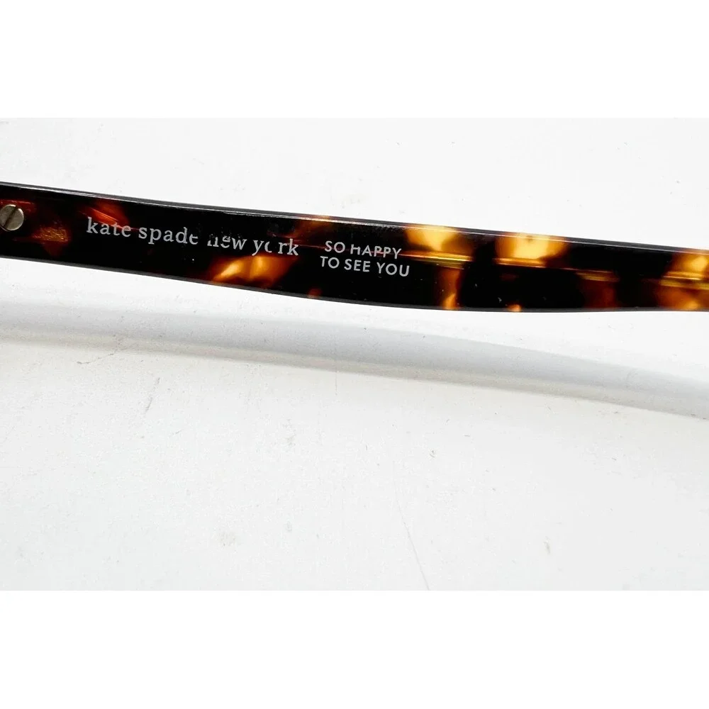 Kate Spade Eyeglasses Womens Brown Tortoise Agnessa/F Round Frames 086 145